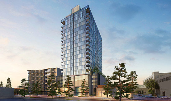 Rendering of 1233 South Grand project